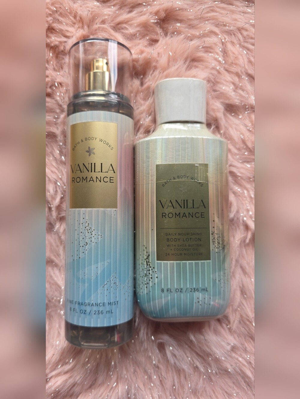 Bath & Body Works Vanilla Romance Mist & Lotion